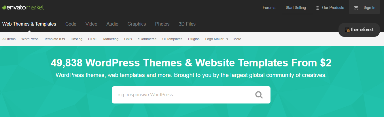 themeforest-homepage