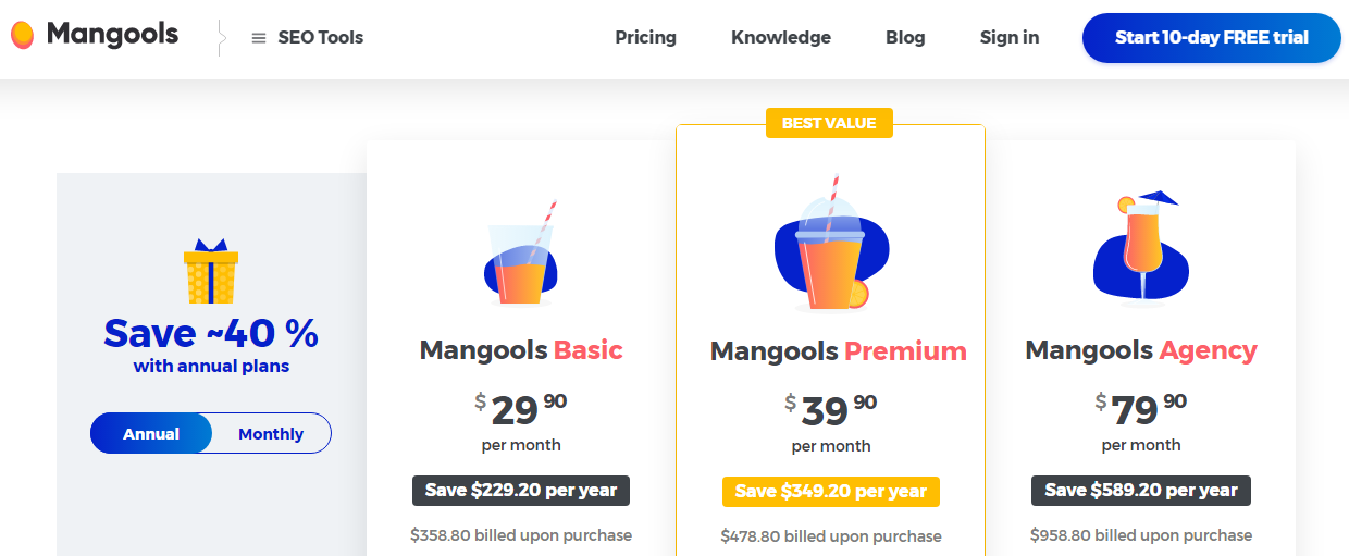mangools-pricing